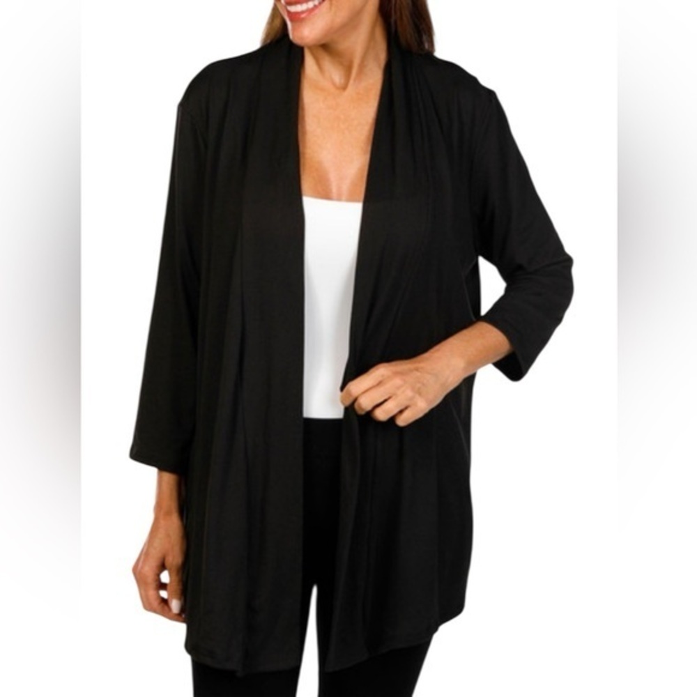 CB open front cardigan, size 2X